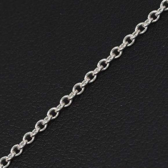 TIFFANY Open Heart Silver 925 Women's Necklace - Picture 4 of 7